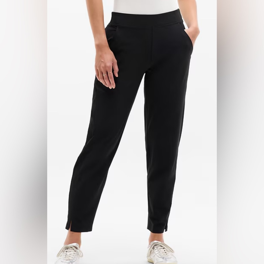Athleta Brooklyn Mid Rise Ankle Pant - 6 - black